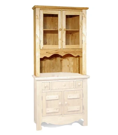 Буфет угловой ММСТ верх и низ 12 из массива сосны