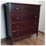 Комод из массива темный КММ3