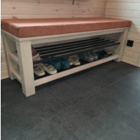 Тумбы для обуви из массива