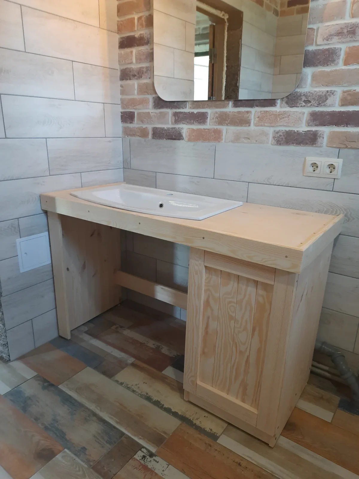 Тумба под умывальник из массива ВРК780 — изображение 3