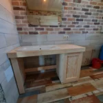 Тумба под умывальник из массива ВРК780